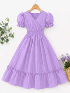 HouseOfCommon Girls Maxi/Full Length Casual Dress
