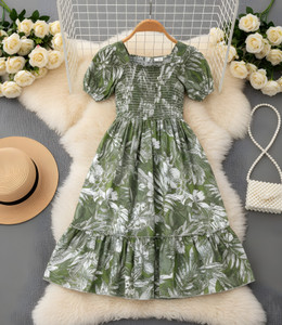 Deklook Girls Midi/Knee Length Party Dress