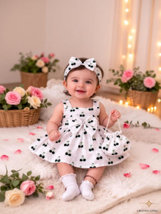 JENIFA FASHION DRESSES Baby Girls Above Knee Casual Dress