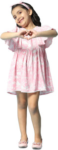 BIBA Indi Girls Above Knee Casual Dress