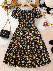 Ethit Girls Midi/Knee Length Party Dress