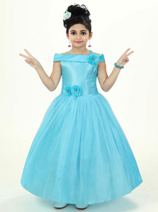 carrydreams Girls Maxi/Full Length Party Dress