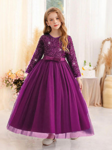 vani enterprise Girls Maxi/Full Length Festive/Wedding Dress