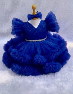 FairyFlair Girls Above Knee Festive/Wedding Dress