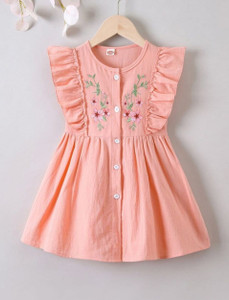 Tofa Fashions Baby Girls Midi/Knee Length Casual Dress
