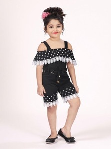 Samshil Fashion Girls Midi/Knee Length Casual Dress