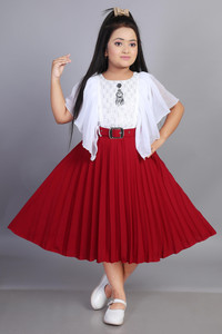 SCFASHION Baby Girls Above Knee Party Dress