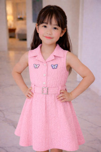 NAUSIN FASHION Indi Girls Mini/Short Party Dress