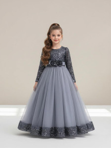 kidzy dresses Girls Maxi/Full Length Festive/Wedding Dress