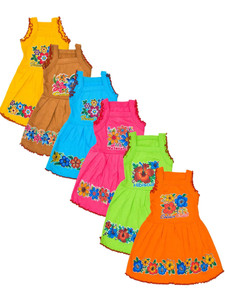 KIDS PARYANIS Baby Girls Midi/Knee Length Casual Dress