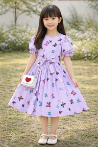 SGD Girls Midi/Knee Length Casual Dress