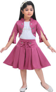 आर फैशन Indi लड़कियों के लिए कैज़ुअल  ड्रेस