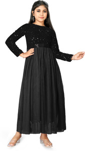 Texaso Premium Girls Maxi/Full Length Festive/Wedding Dress