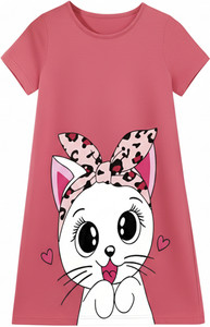 DRUZZEE Indi Girls Below Knee Casual Dress
