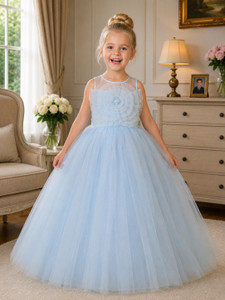 Miss & Chief Girls Maxi/Full Length Party Dress