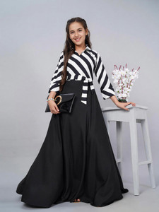 Aarya Designer Girls Maxi/Full Length Party Dress