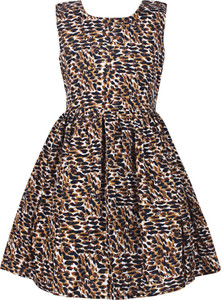 Alisha Moda Girls Midi/Knee Length Casual Dress