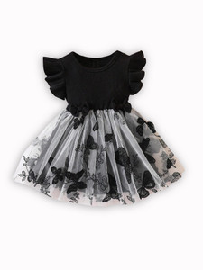 BALAKAM Baby Girls Midi/Knee Length Party Dress
