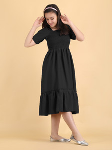 Deklook Girls Below Knee Party Dress