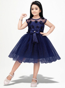 AYZ Indi Girls Midi/Knee Length Casual Dress