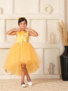 Toy Balloon Kids Girls Midi/Knee Length Party Dress