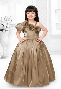 SHIFAFASHION Girls Maxi/Full Length Party Dress