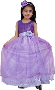 Wish littlle Girls Maxi/Full Length Party Dress