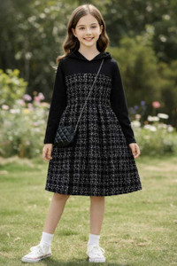 botgo Girls Above Knee Casual Dress