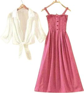 KIRMANI Girls Maxi/Full Length Party Dress