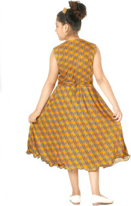 FTC FASHIONS Girls Calf Length Party Dress