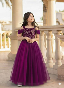kidzy dresses Girls Maxi/Full Length Festive/Wedding Dress