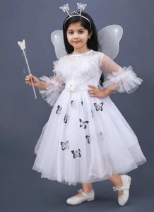 Maqorama Fashion Girls Calf Length Festive/Wedding Dress