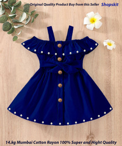 Shopskit Baby Girls Above Knee Casual Dress