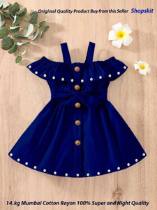 Shopskit Baby Girls Above Knee Casual Dress