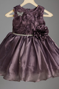 Dhudki Indi Girls Midi/Knee Length Party Dress