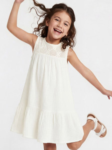 MAX Girls Below Knee Casual Dress