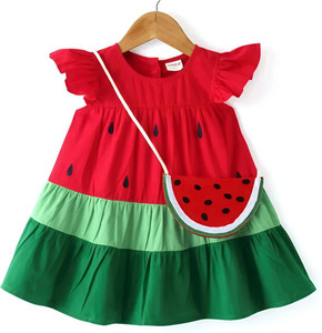 HSM FASHION Baby Girls Midi/Knee Length Festive/Wedding Dress