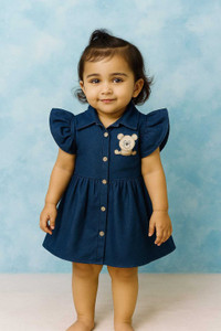 COTTONHOUSE Girls Midi/Knee Length Party Dress