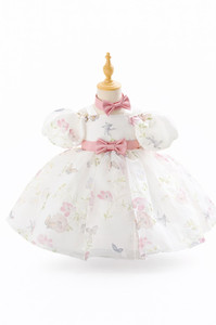 KAVIA FASHION Baby Girls Below Knee Party Dress
