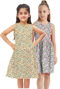 Selini Girls Below Knee Casual Dress