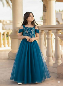 ARAV FABCO Girls Maxi/Full Length Festive/Wedding Dress