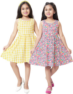 Selini Girls Below Knee Casual Dress