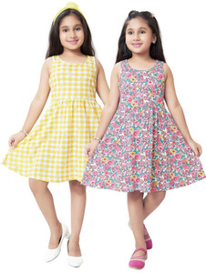 Selini Girls Above Knee Casual Dress