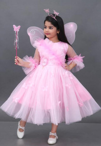 M Mahir Girls Below Knee Party Dress