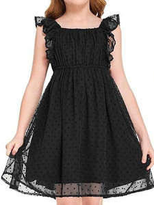 PASSION JUMP Girls Midi/Knee Length Casual Dress