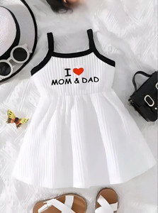 jl fashion Indi Baby Girls Midi/Knee Length Festive/Wedding Dress