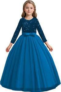 VAANI ENTERPRISE Girls Maxi/Full Length Festive/Wedding Dress