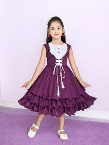 Z NEW KOLPONA Indi Girls Calf Length Casual Dress