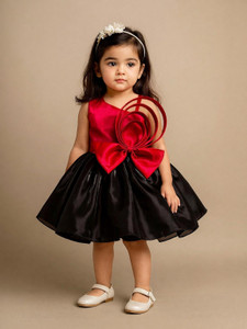 BLUEBARIC Girls Midi/Knee Length Party Dress