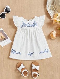 M FASHION Baby Girls Midi/Knee Length Party Dress